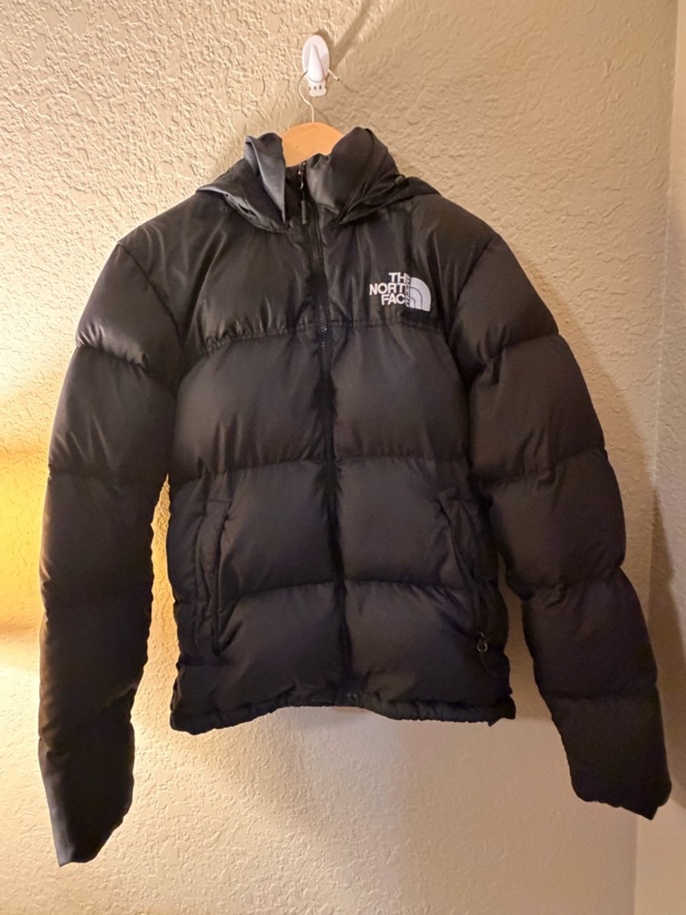The North Face Black Hooded Down Puffer Jacket